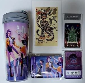 KPop Demon Hunters Photo Tumbler Set K-POP 01-3 - Picture 1 of 16