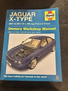 Haynes Manual Jaguar X-Type 2001-2011 Petrol Diesel Models 2014 Martyn Randall - Picture 1 of 11