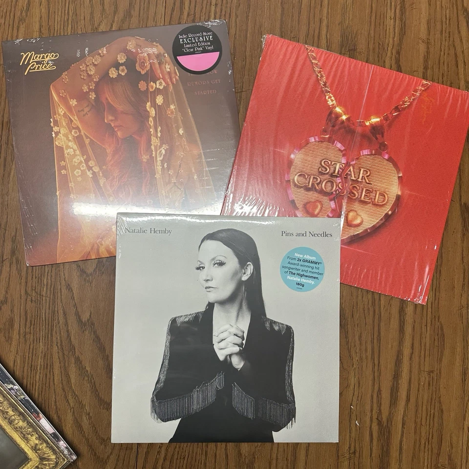 Country Vinyl Lot - Natalie Hemby Kacey Musgraves Margo Price - Lp Bundle Sealed Foto 1 de 2