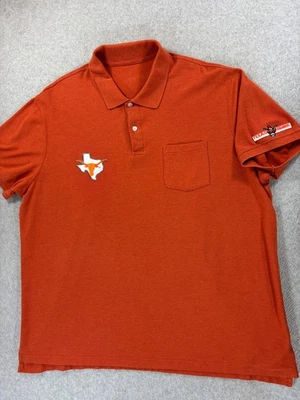 Texas Longhorns Vintage Stitched Short Sleeve Campus Polo Shirt (Men's 2XL) - Image 1 of 4