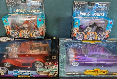 2West Coast Choppers Jesse James 1:18 Motorcycle, El Diablo Rigid & El Diablo 11 - Image 1 of 4