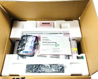 Denon AVR-X2600H 7.2-CH Full 4K Ultra HD AV Receiver WIFI Bundle - New Open Box! - Image 1 of 4
