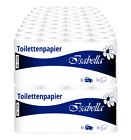 144 Rollen Toilettenpapier Klopapier 3 lagig 250 Blatt/Rolle wei, extra weich