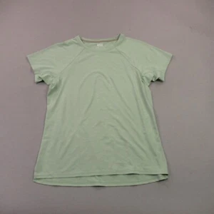 REI Shirt Girls XS Crew Neck Lightweight Stretch Active Green - Picture 1 of 10