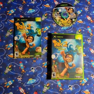 CIB TAK 2 THE STAFF OF DREAMS MICROSOFT XBOX COMPLETE IN BOX MINT DISC - Picture 1 of 14