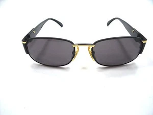 Megadesign sunglasses 3118 A Black Size 55mm Frame New Authentic - Picture 1 of 4
