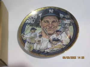 "Plato de colección Lou Gehrig The Hamilton Collection 1992 6-1/2""" - Imagen 1 de 4