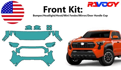 For Toyota Tacoma TRD Off Road 2024-2025 Front Paint Protection Film PreCut PPF - Image 1 of 4