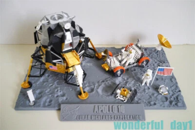 1/72 1/48 Scale Apollo 11 Apollo Lunar Module Astronaut Moon Model Scene Toy - Image 1 of 4