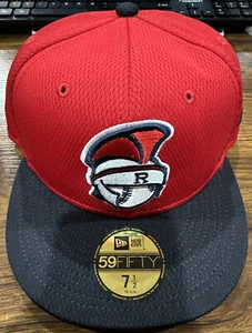 Rome Braves New Era 59FIFTY Alternate On Field Fitted Cap Hat Size 7 1/2 Atlanta - Picture 1 of 3