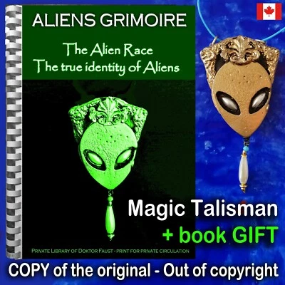 Esoteric Book Alien Secret Society Paranormal Human Occult Forbidden Literature - Image 1 of 4