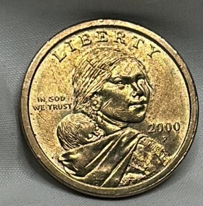 2000 P Sacagawea Coin ~ One Dollar (B) - Picture 1 of 5