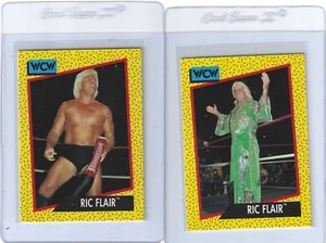 2 Diff.  1991 Impel WCW Ric Flair Karten neuwertig - Bild 1 von 2