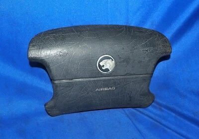 Bolsa de aire para volante izquierdo Mercury Cougar 1999 2000 negra OEM con garantía Foto 1 de 4