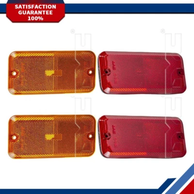 Conjunto de luz indicadora TYC dianteira e traseira para Chevrolet G20 1985-1995 4/lote - Imagem 1 de 4