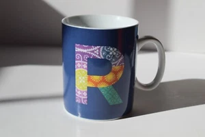 Fringe Studio Monogram "R" 18 oz Ceramic Coffee Mug - Picture 1 of 7