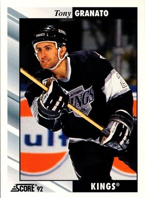1992-93 Score Hockey - #243 Tony Granato - Image 1 of 2
