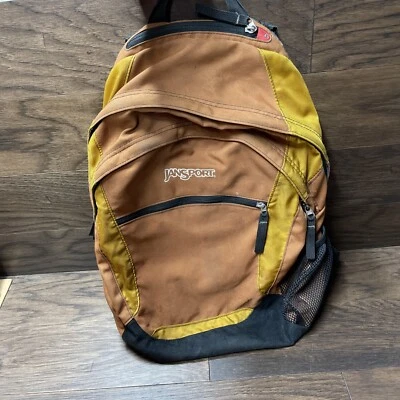 Mochila Jansport Bronce Grande Estudiante Escuela Senderismo Paquete de Día Boy Scouts Foto 1 de 4