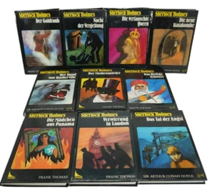 Sherlock Holmes Dr. John H. Watson Detektiv Roman Konvolut Hardcover Franckh - Bild 1 von 6