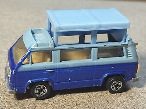 Vintage 1982 Hot Wheels Extras, Blue Volkswagen Sunagon, Nice Condition