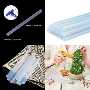 Hot Melt Glue Gun Stick Mini White DIY Art Craft Repair Wholesale Lot 11mmx280mm - Picture 1 of 8