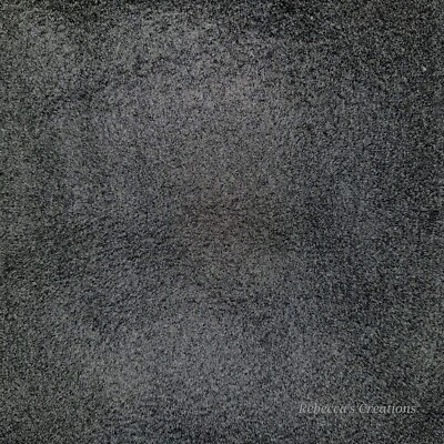 Black Solid Soft Blizzard Fleece Fabric Remnant Reversible 8" x 61" - Image 1 of 3