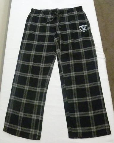 NEW Women's NFL Team Apparel Las Vegas Raiders Lounge Pants-Large Cover