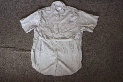Camisa de pesca World Wide Sportsman 100 % nailon S/S ventilada para mujer talla M Foto 1 de 2