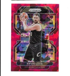 KEVIN LOVE 2021-22 Panini Prizm RED ICE PRIZM #115 - Picture 1 of 1