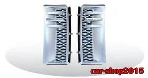Range Rover L322 10-12 Side Vent Grille Fender Silver LAND ROVER w/ Mark - Picture 1 of 3