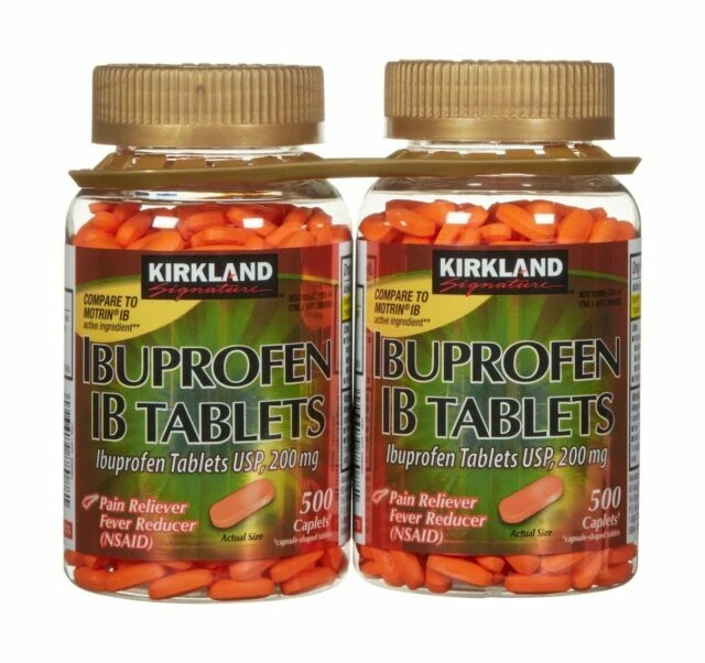 Kirkland Signature Ibuprofen IB 200mg Tablets - 1000 Count