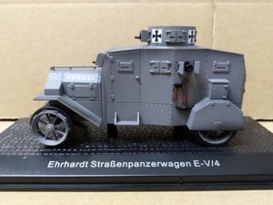 Atlas 1:43 WWI German E-V/4 Panzerkraftwagen Ehrhardt Armor Car Diecast Model G - Picture 1 of 7