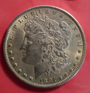 1891-S  REALLY NICE COIN *** MORGAN DOLLAR *** L@@K AT PICTURES!  #8114 - Picture 1 of 2