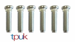 TRANSIT MK7 REAR STUDS M14 X 60 SET OF 6 TWIN WHEEL 2006-2014 ONLY A4170050 - Picture 1 of 2