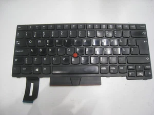 Clavier NORDIC Lenovo ThinkPad T480s T490 L480 L380 L390 L490 E480 E490 T495 - Photo 1/2