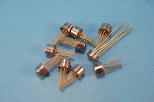 10 Pieces BFY81 NOS Dual Silicon Matched Planar Transistors - Picture 1 of 5
