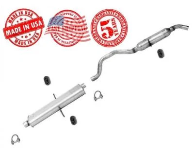 Fits 2004-2007 Chrysler Town & Country 3.3L 113 WB Muffler & Tail Pipe Resonator - Image 1 of 4