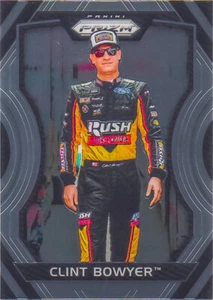 Clint Bowyer 2018 Panini Prizm Racing Chrome Base Card #48 NASCAR Stewart-Haas - Picture 1 of 2