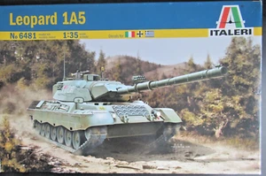 ITALERI 1:35 KPz Leopard 1A5  WA Plastik Modellbau Bausatz - Picture 1 of 2