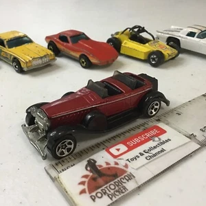 VINTAGE HOT WHEELS BLACKWALLS RED 1931 DOOZIE ROADSTER 1/64 MALYSIA - Picture 1 of 7