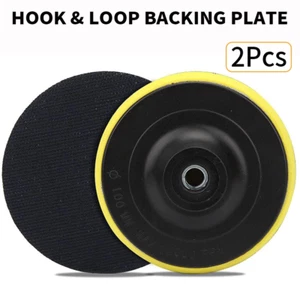 80mm Backer Pad Hook&Loop Backing Plate for Buffing Polishing Pad Sanding Disc - Foto 1 di 8