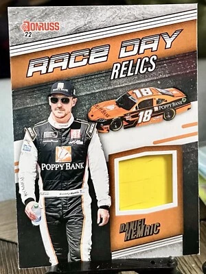 Daniel Hemric 2022 Donruss Auto Racing Race Day Relics #RDR-DH NASCAR - Image 1 of 2
