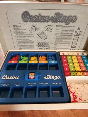 1978 Milton Bradley Casino Bingo Board Game - Image 1 of 4