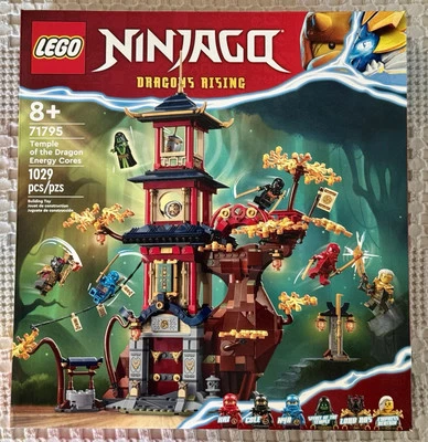 Lego 71795 Ninjago Dragons Rising Temple Of The Dragon Energy Cores SHIPS FREE - Image 1 of 4