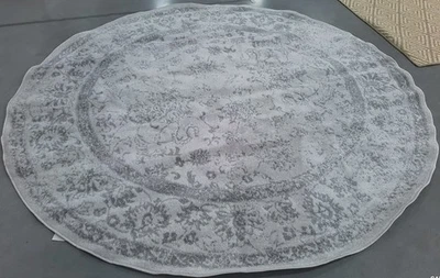 Tapete com defeito marfim/prata 8'-0" x 8'-0", preço reduzido 1172791857 ADR109C-8R - Imagem 1 de 4