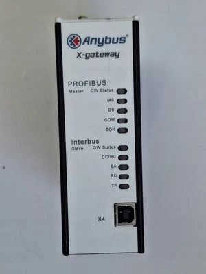 Anybus X-gateway AB7805-F PROFIBUS Master / Interbus Slave Converter 24V ATEX - Image 1 of 4