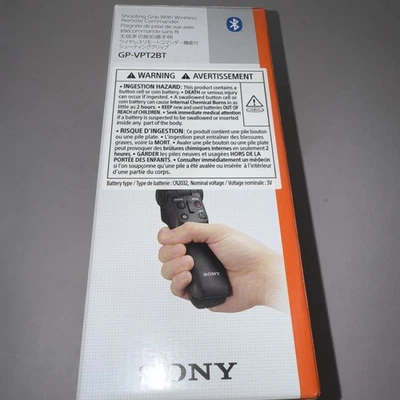 SONY GP-VPT2BT Shooting Grip With Bluetooth Wireless Tripod black NEW!!! - Image 1 of 3