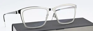 LINDBERG Brille 9705 P10 GR72 Strip Titanium Silber Durchlässig Leicht Flexi New - Picture 1 of 9