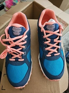 Saucony Cohesion 14 Girls Shoe Sneakers SK166109 Sz 5.5M New But Not Original Bo - Picture 1 of 4