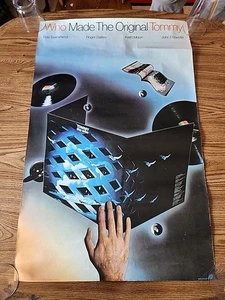 The Who "Tommy" Original 70er Jahre PROMO Poster in sehr gutem Zustand USA - Bild 1 von 6